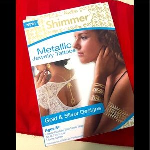 6/$25- Shimmer Metallic Jewelry Tatoos